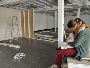 Eerste muur en opzichters